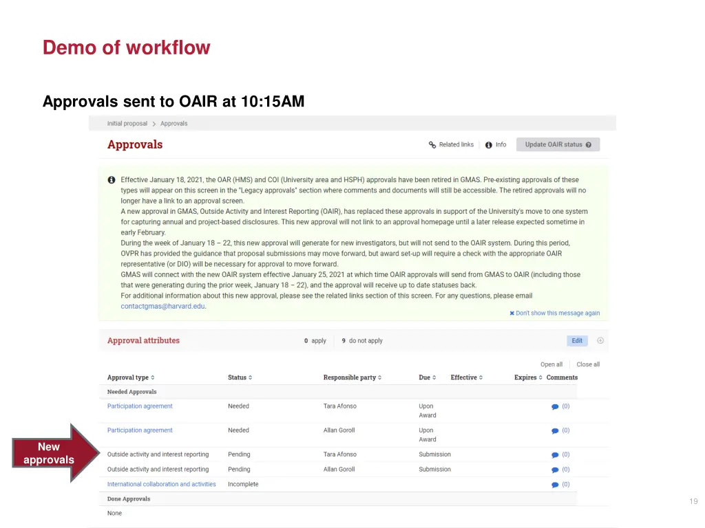 demo of workflow 1