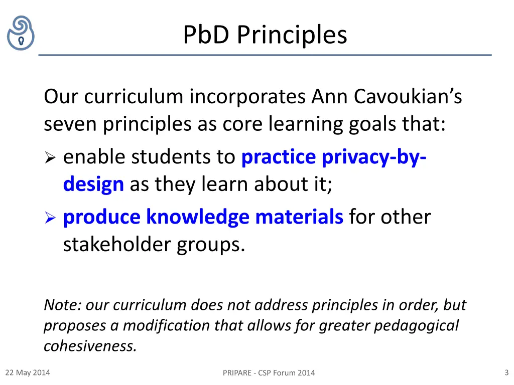 pbd principles