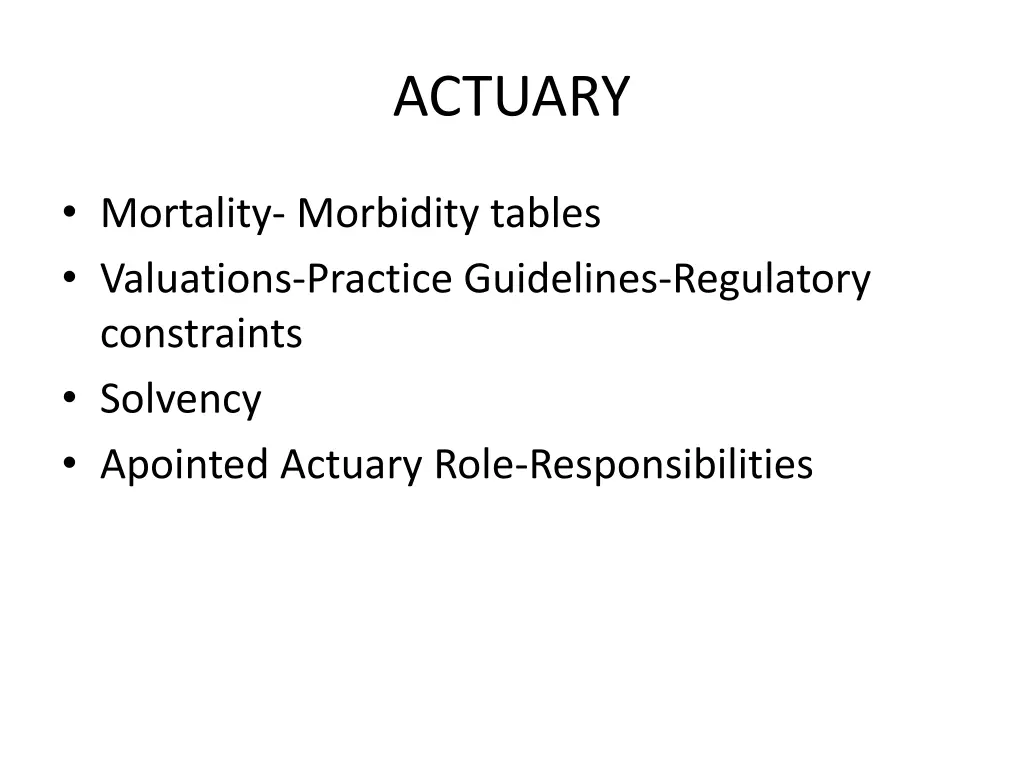 actuary 3