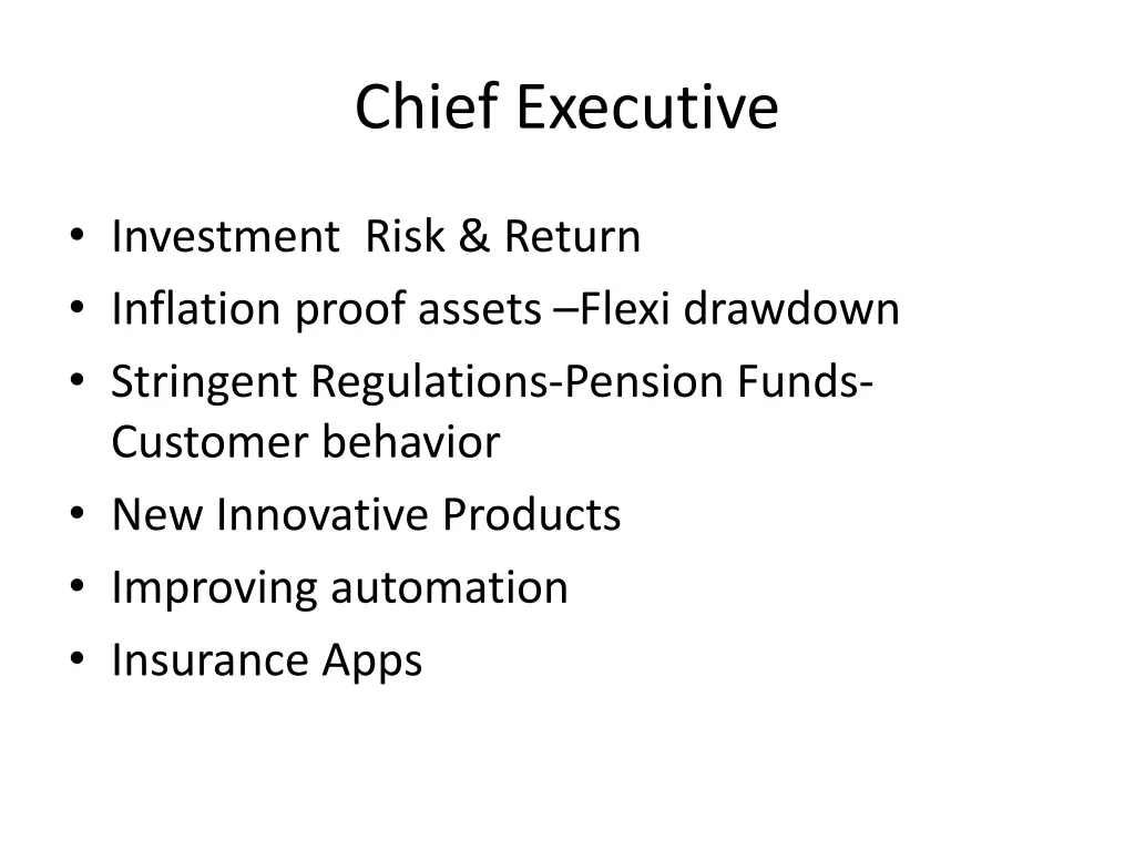 chief executive 3