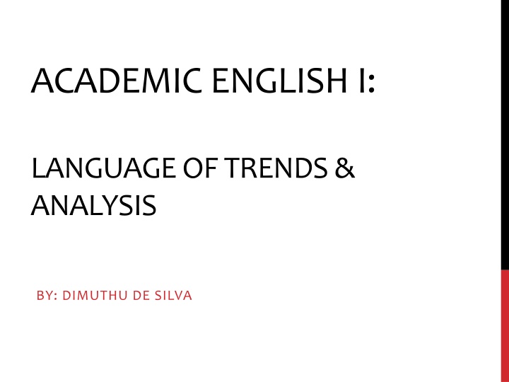 academic english i