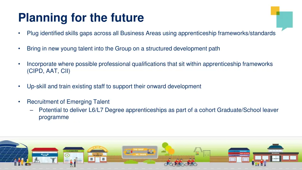 planning for the future