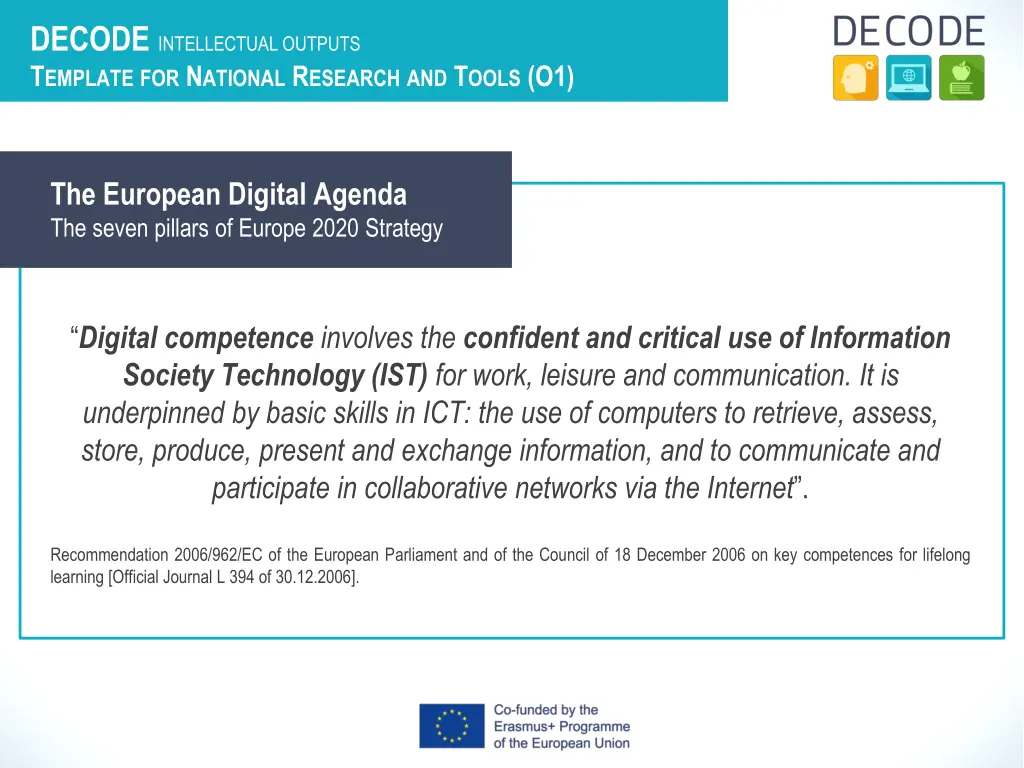 decode intellectual outputs t emplate 5