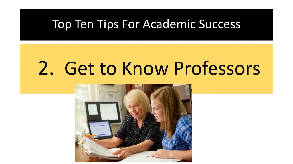 top ten tips for academic success 1