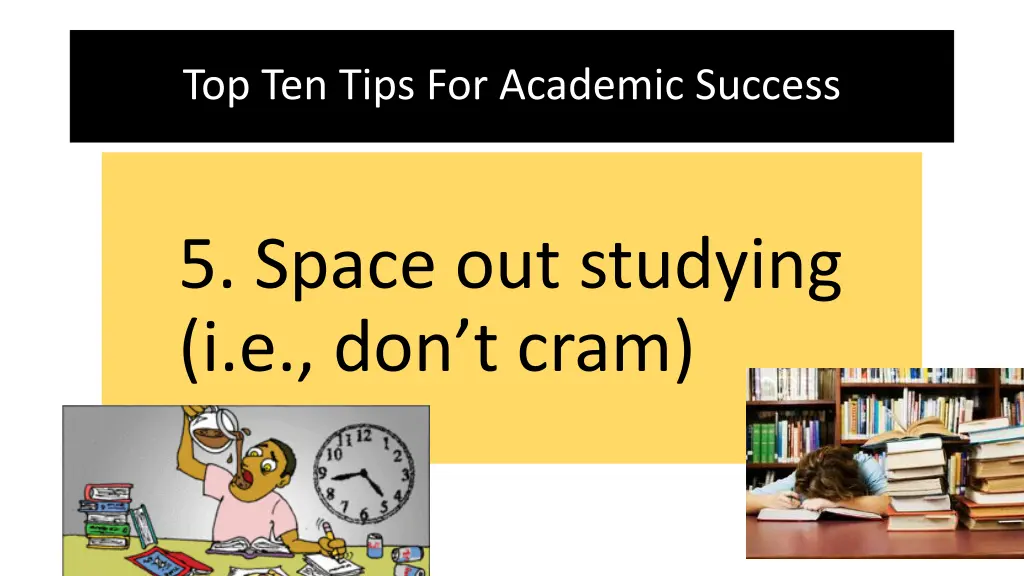 top ten tips for academic success 4