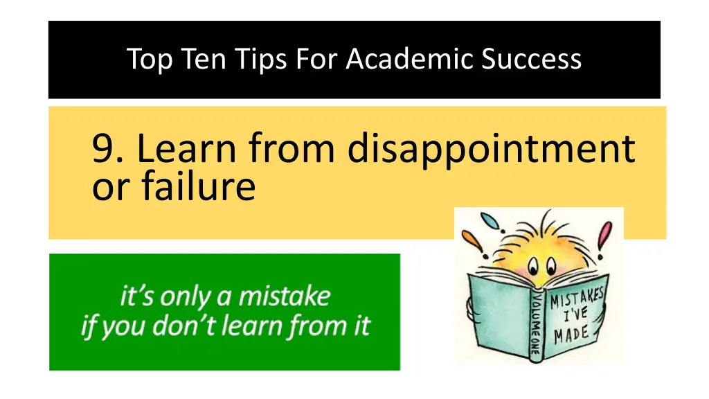top ten tips for academic success 8