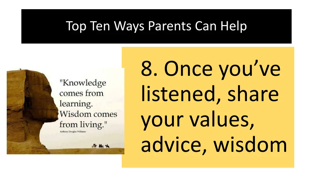 top ten ways parents can help 7