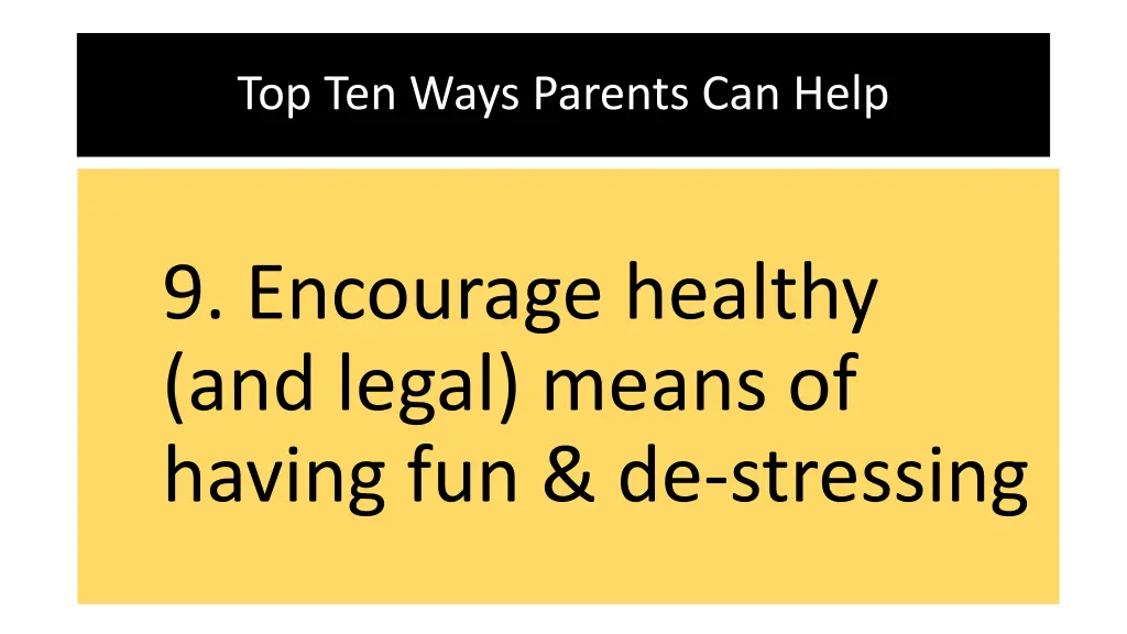 top ten ways parents can help 8