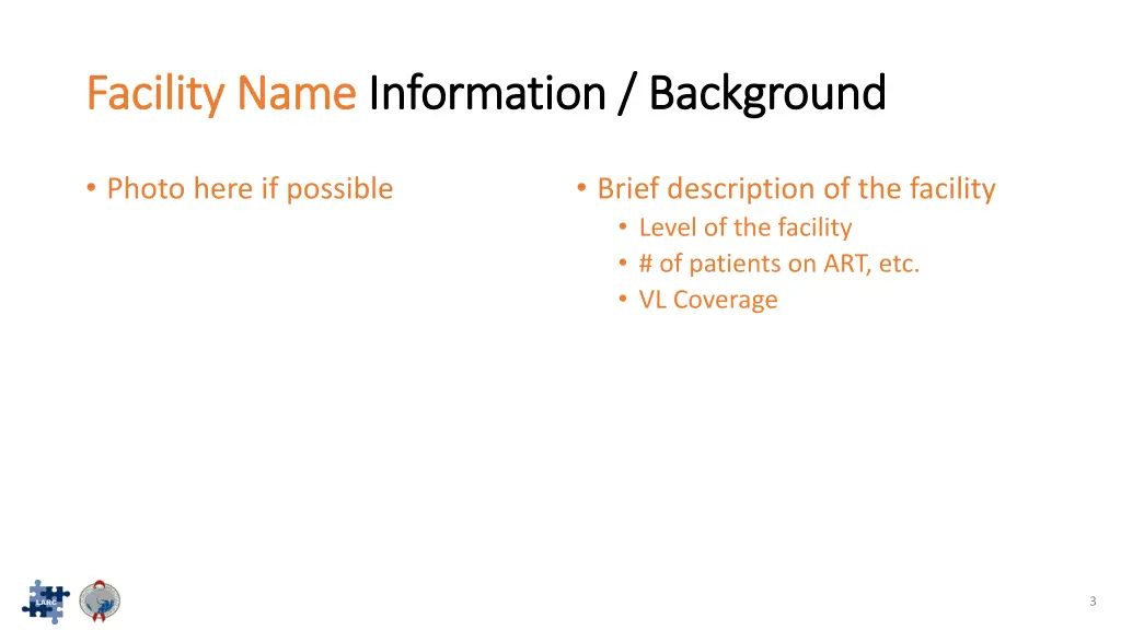 facility name facility name information