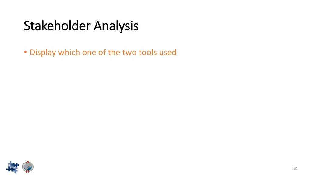 stakeholder analysis stakeholder analysis