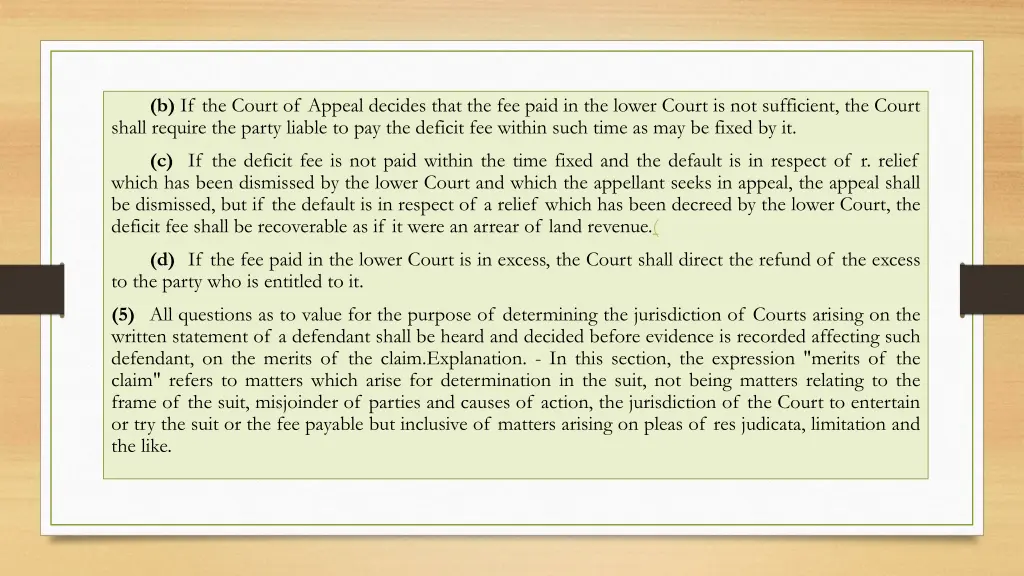 b if the court of appeal decides that