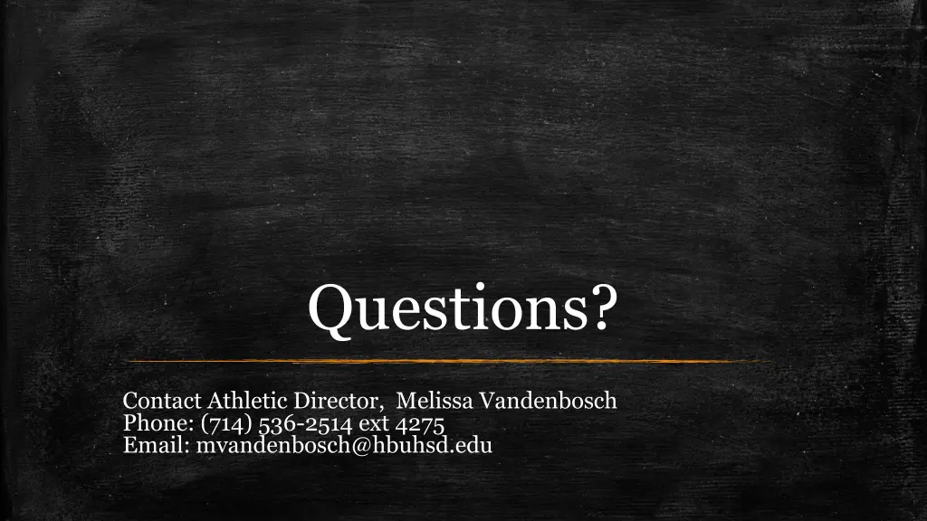 questions