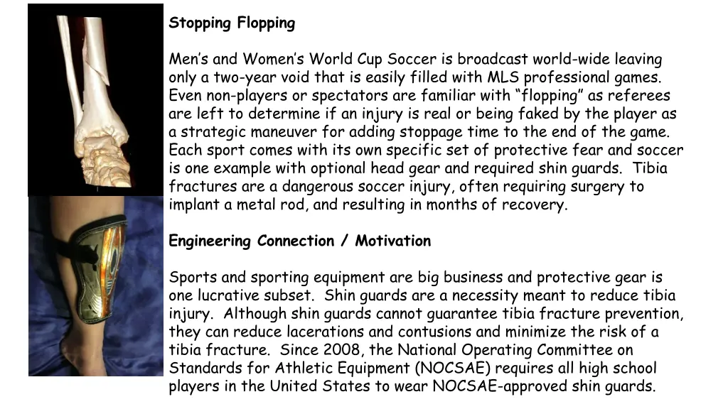 stopping flopping