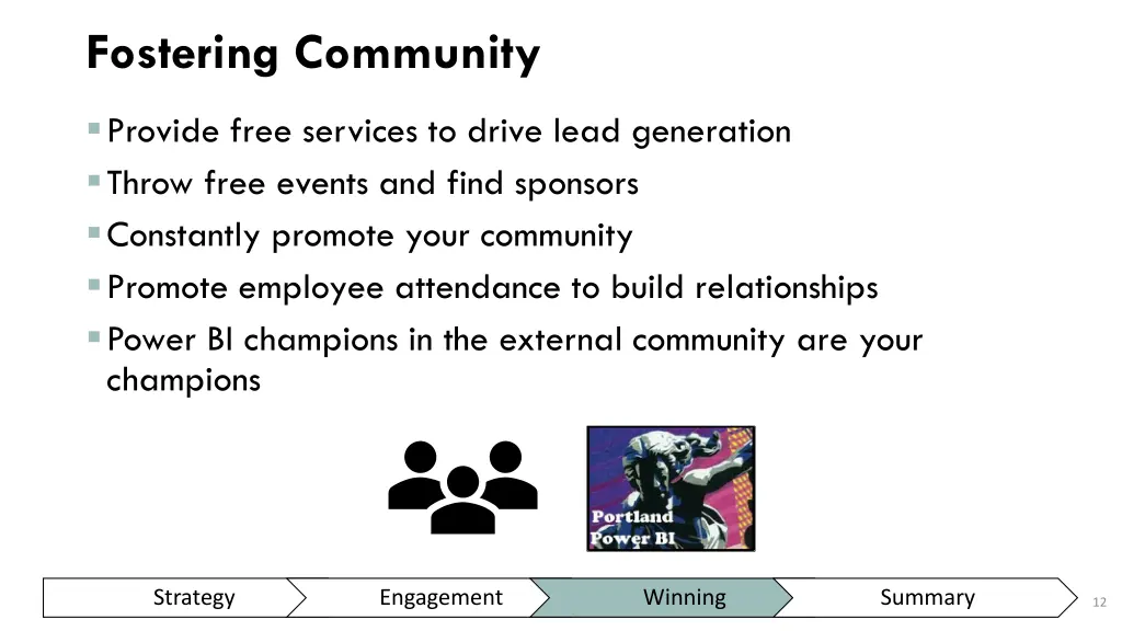 fostering community