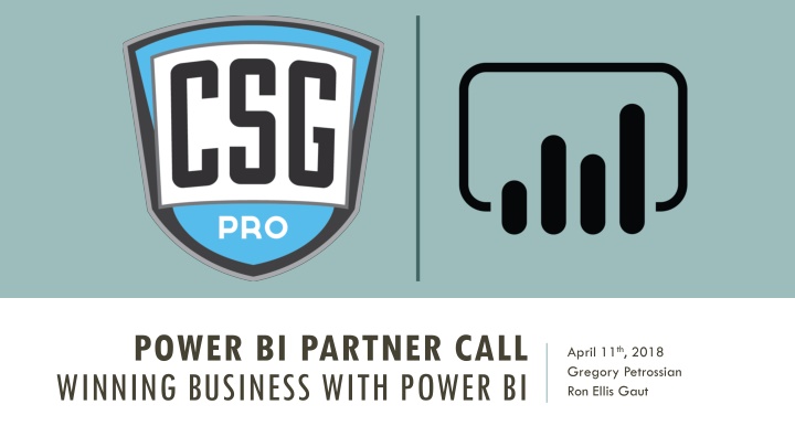 power bi partner call winning business with power