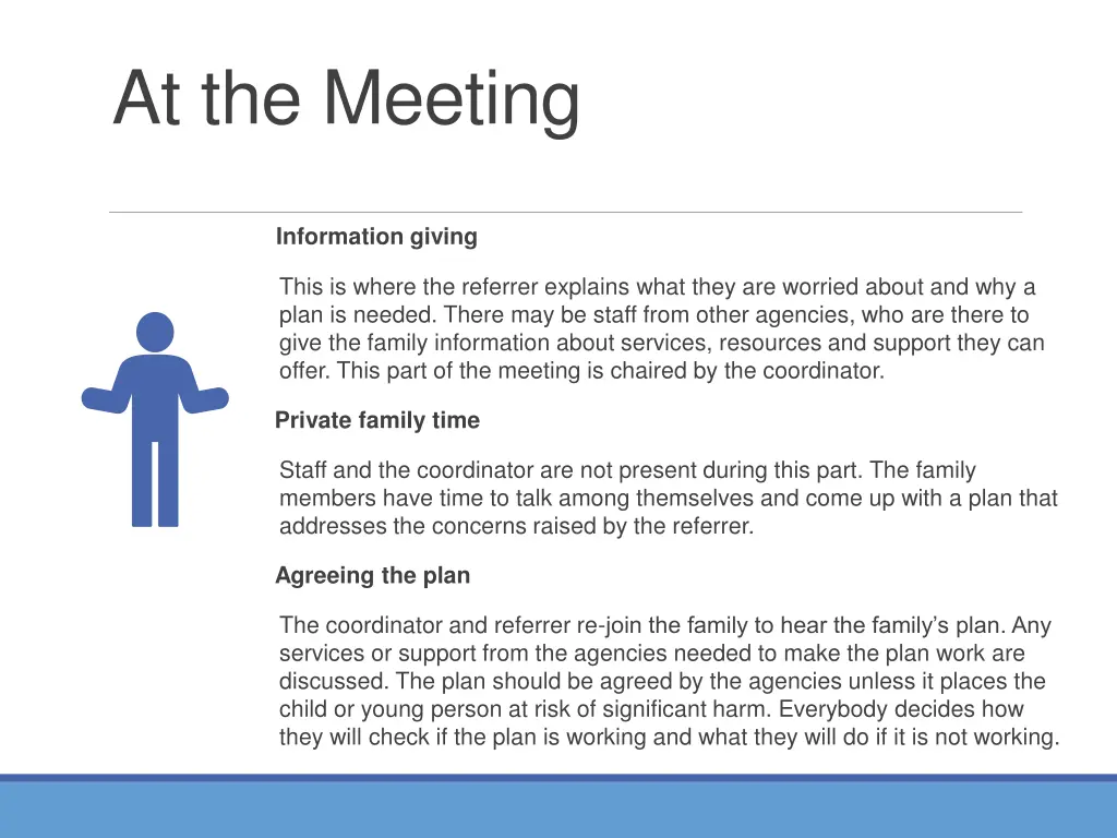 at the meeting