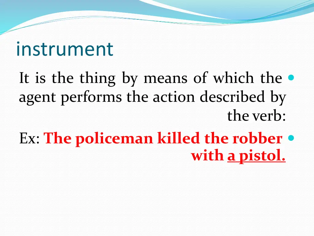 instrument
