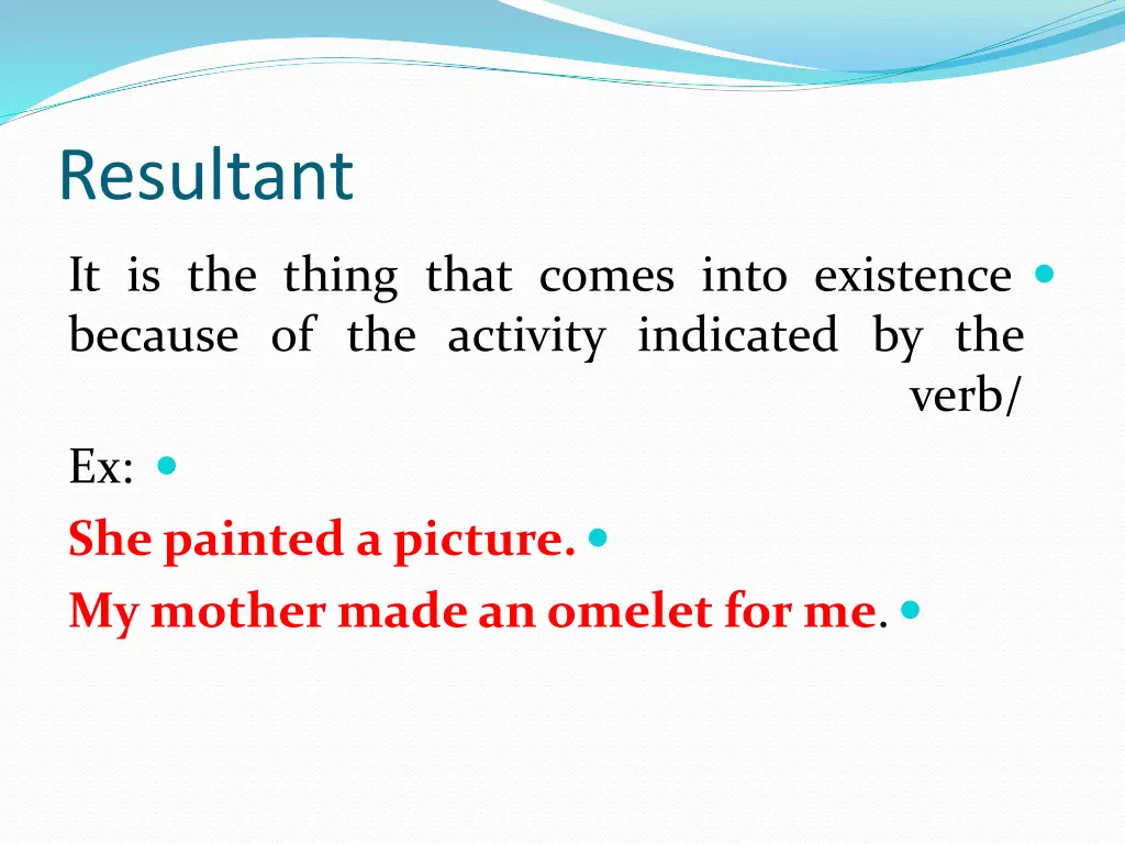 resultant