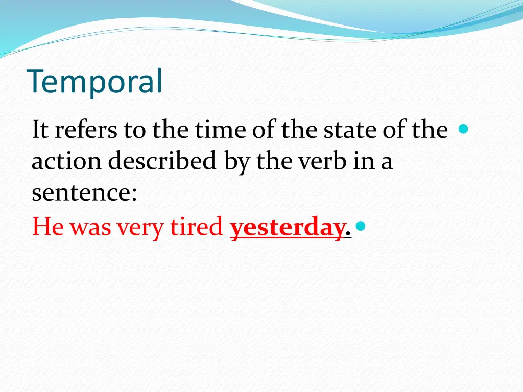 temporal