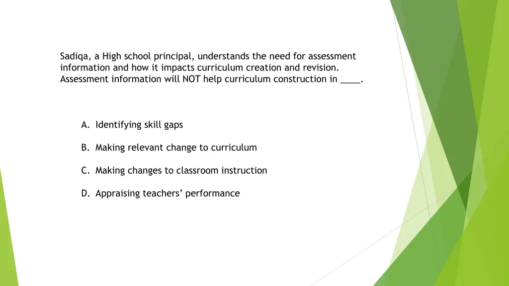 sadiqa a high school principal understands