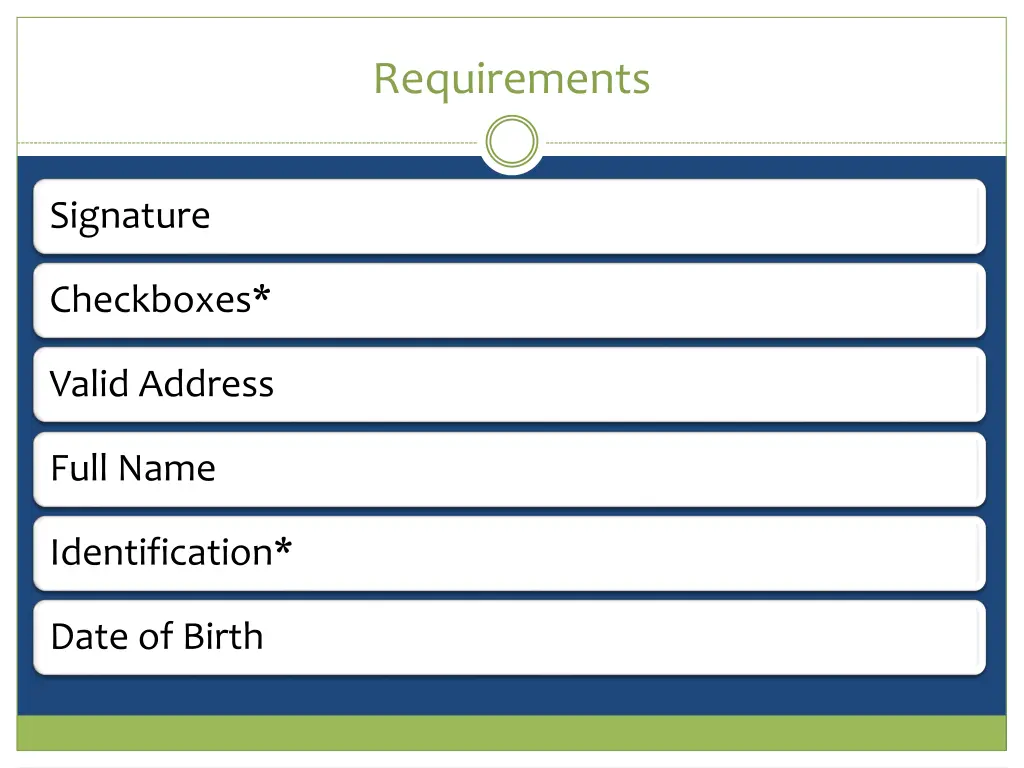 requirements
