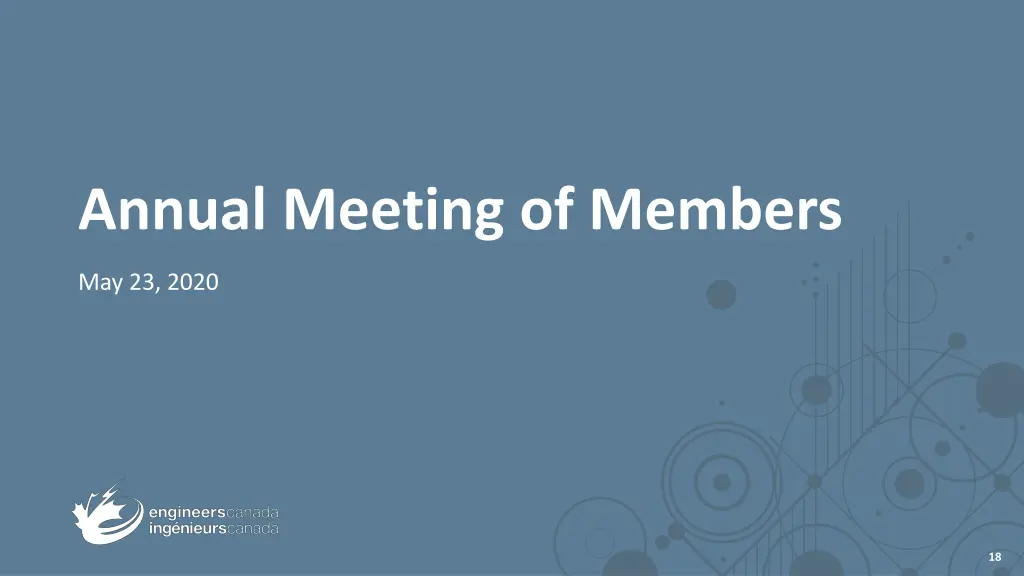 annual meeting of members