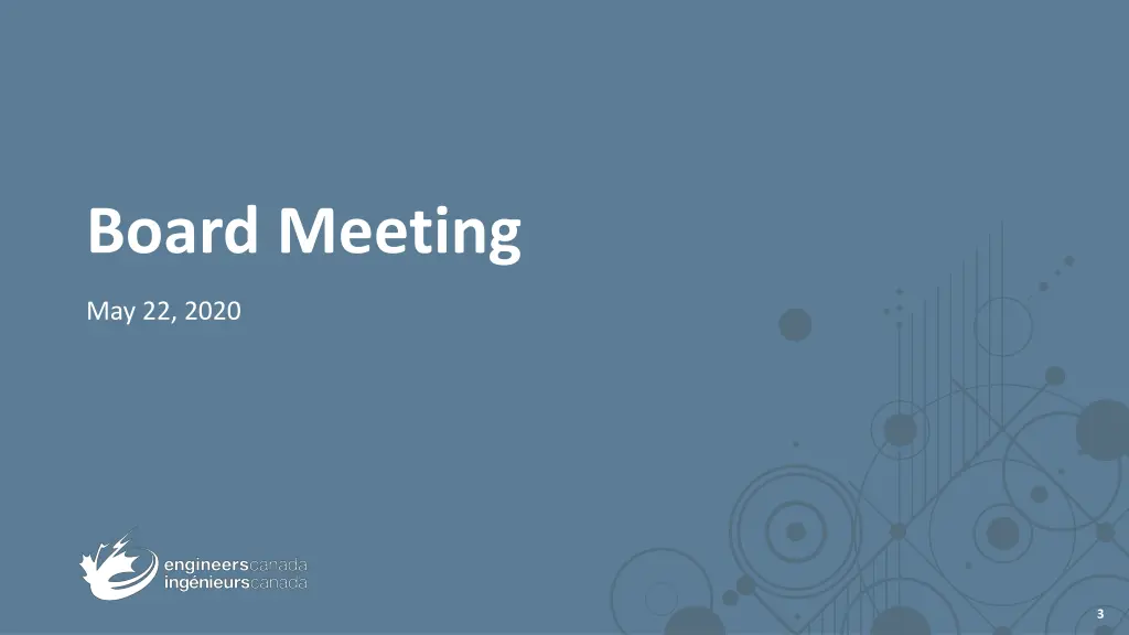 board meeting