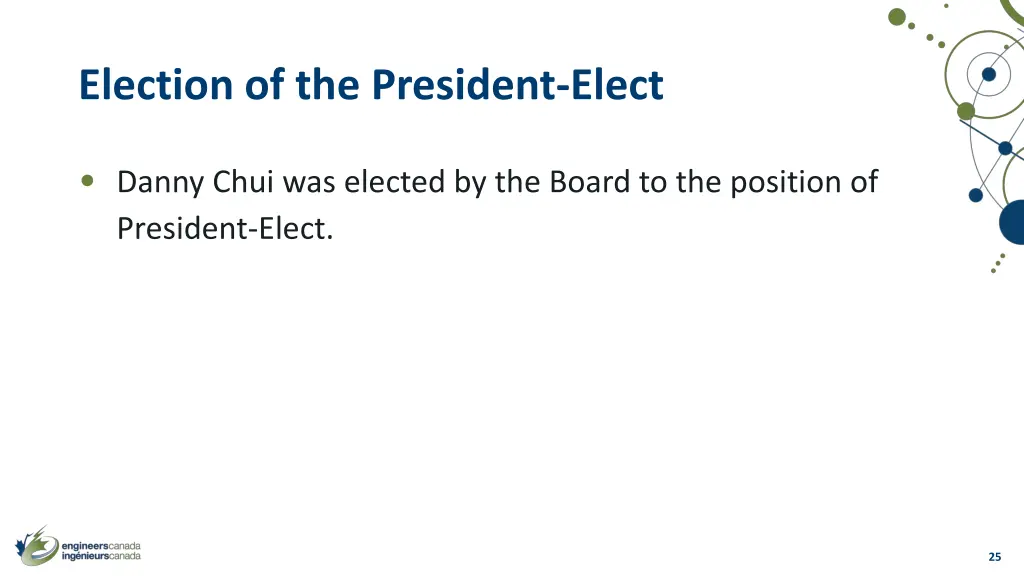 election of the president elect