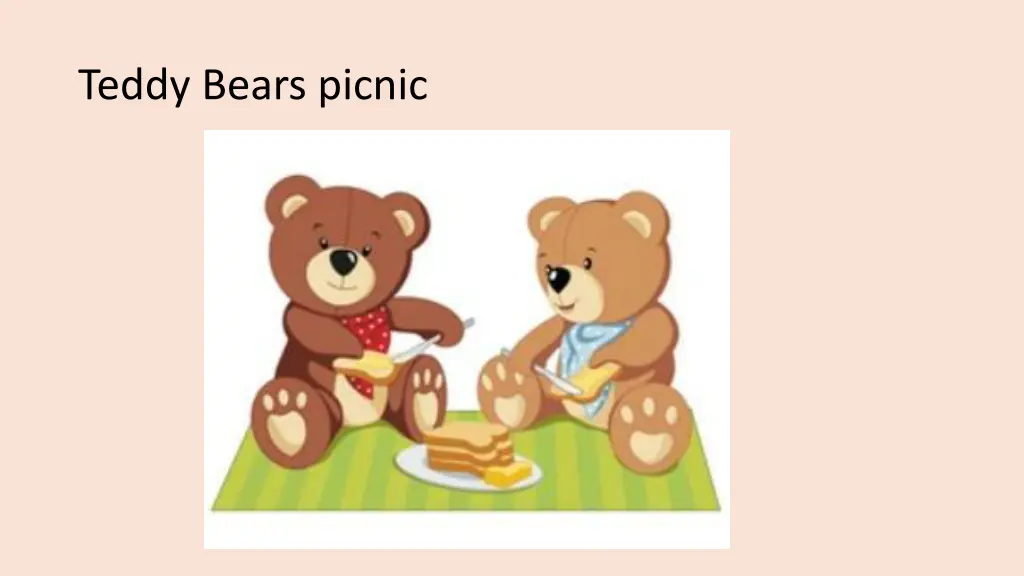 teddy bears picnic