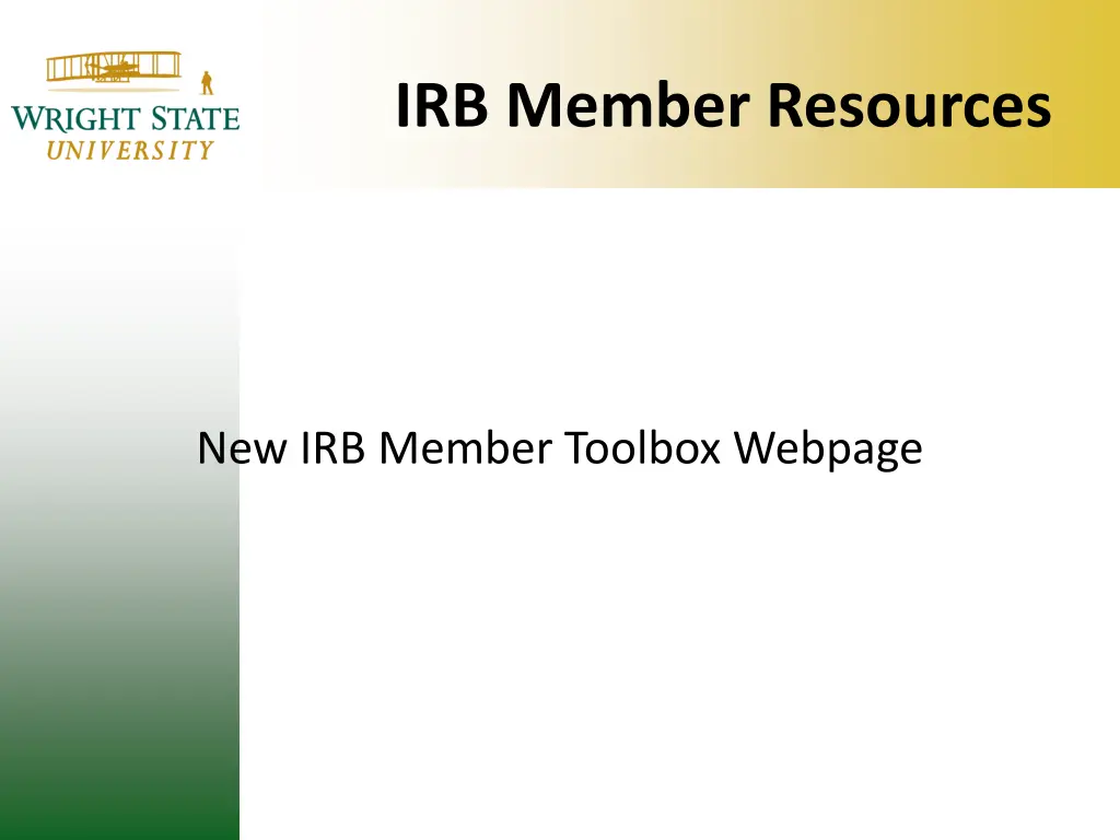 irb member resources
