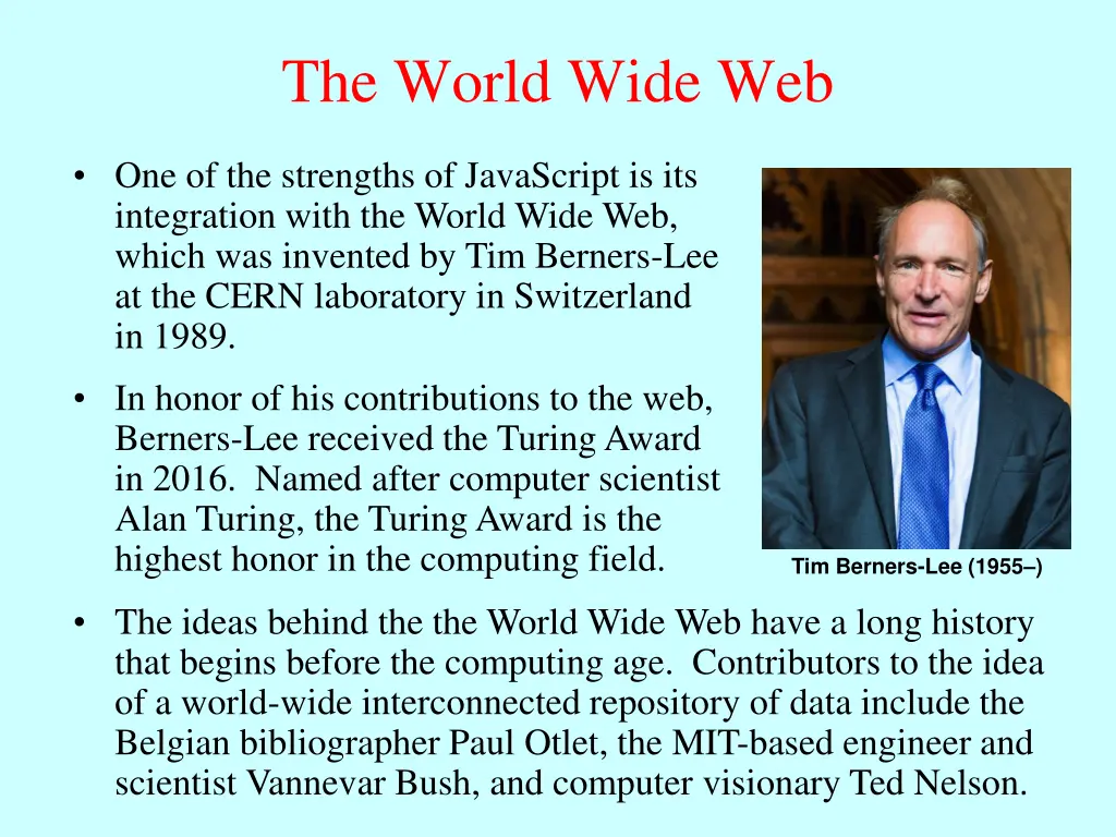 the world wide web