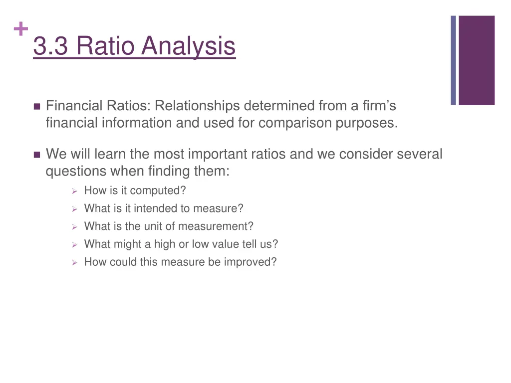 3 3 ratio analysis