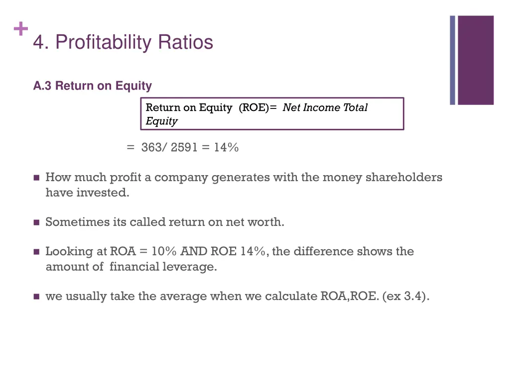 4 profitability ratios 1