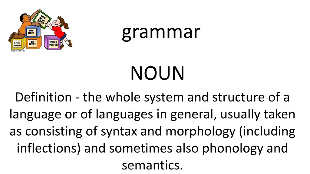 grammar
