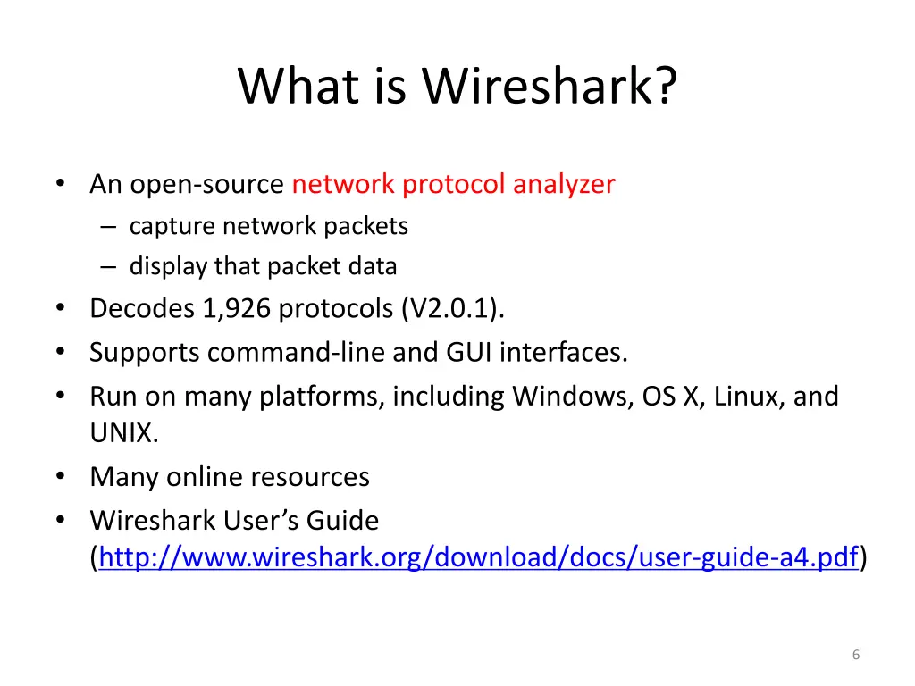 what is wireshark
