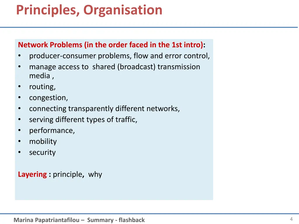 principles organisation