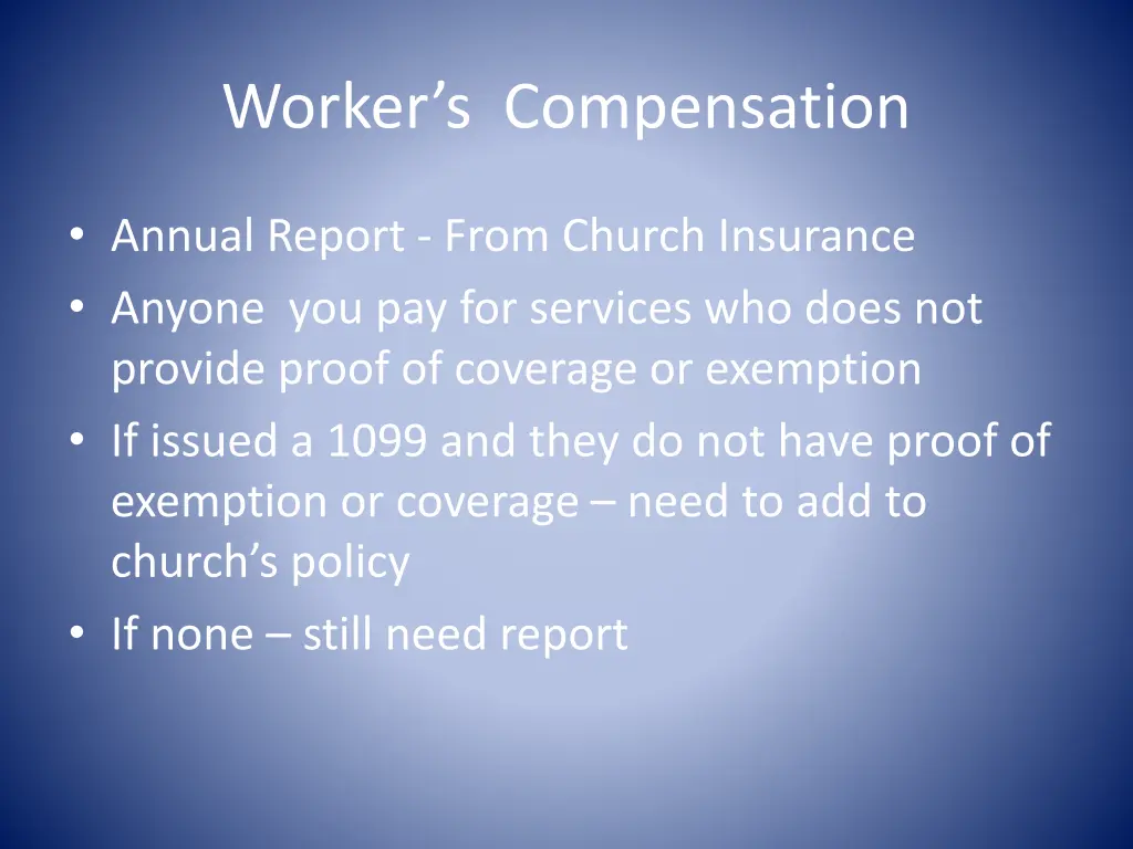 worker s compensation