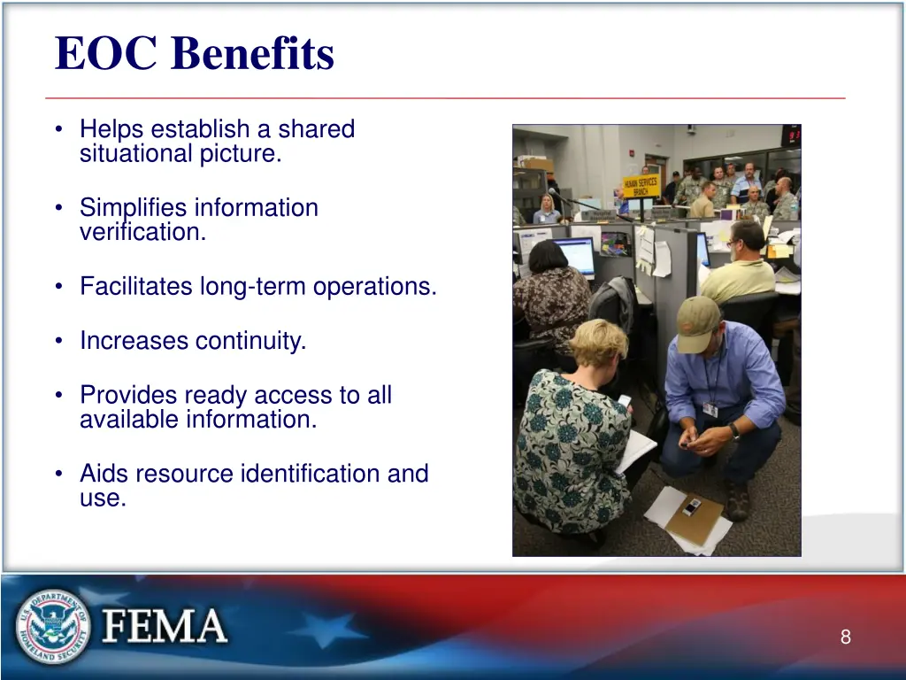 eoc benefits