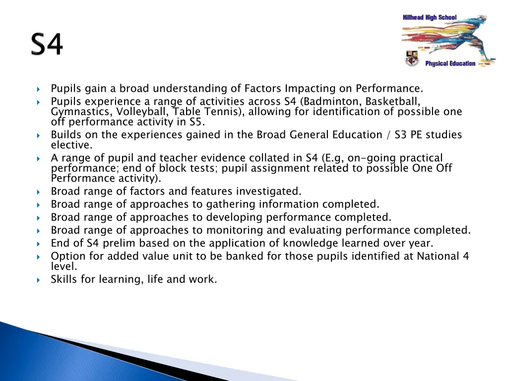 pupils gain a broad understanding of factors