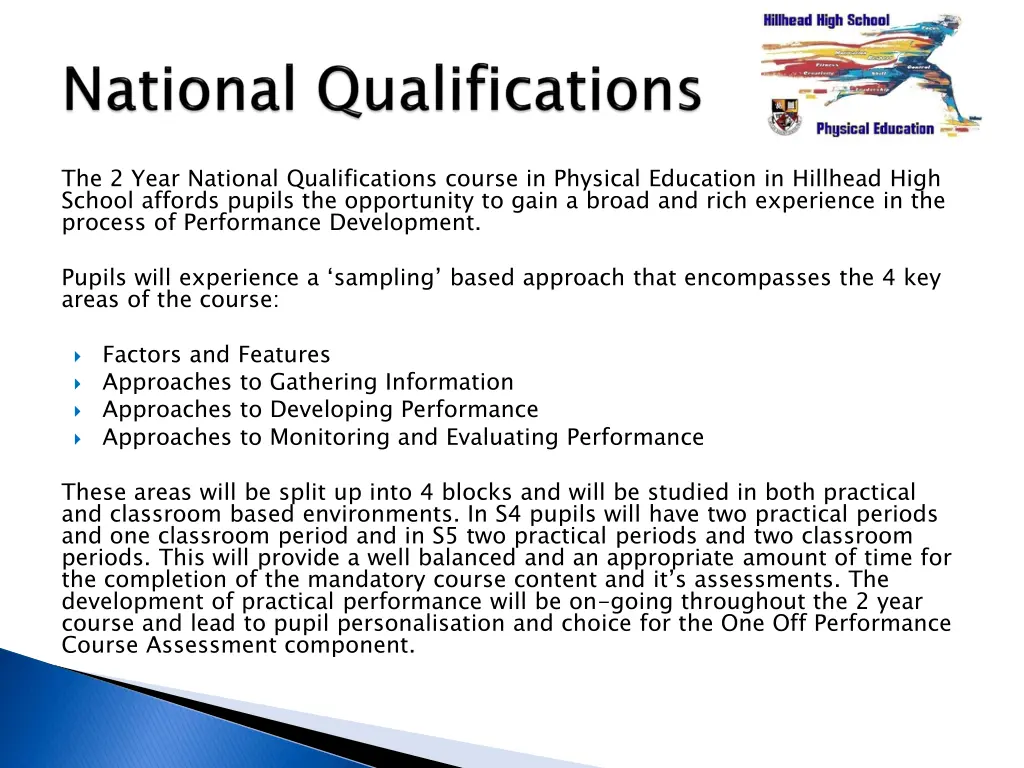 the 2 year national qualifications course