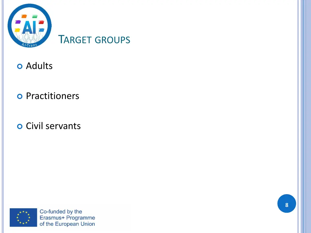 t arget groups