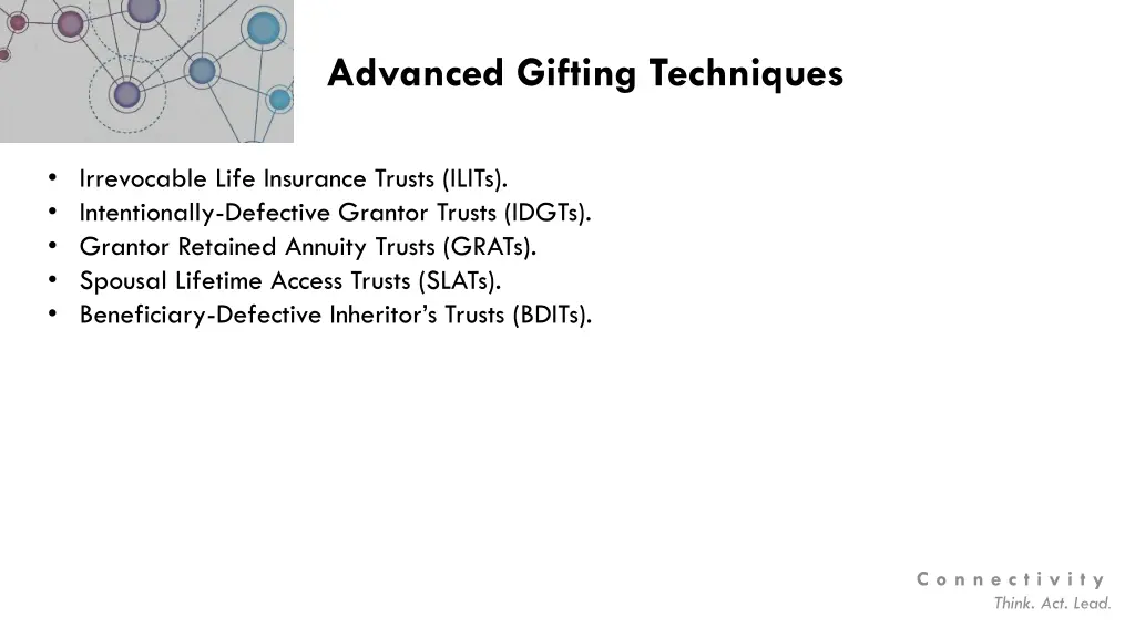 advanced gifting techniques