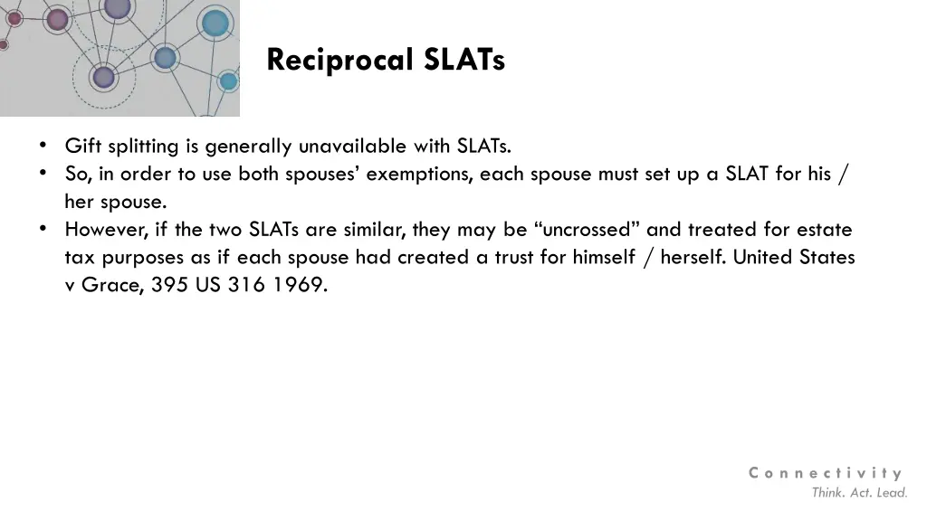 reciprocal slats
