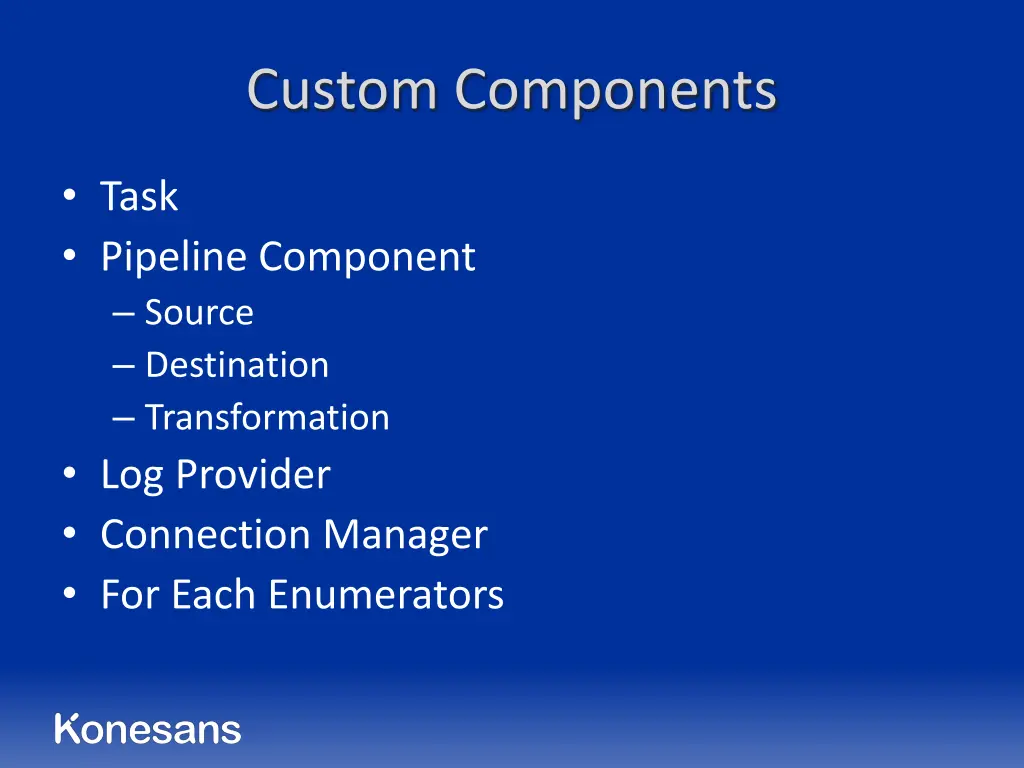 custom components