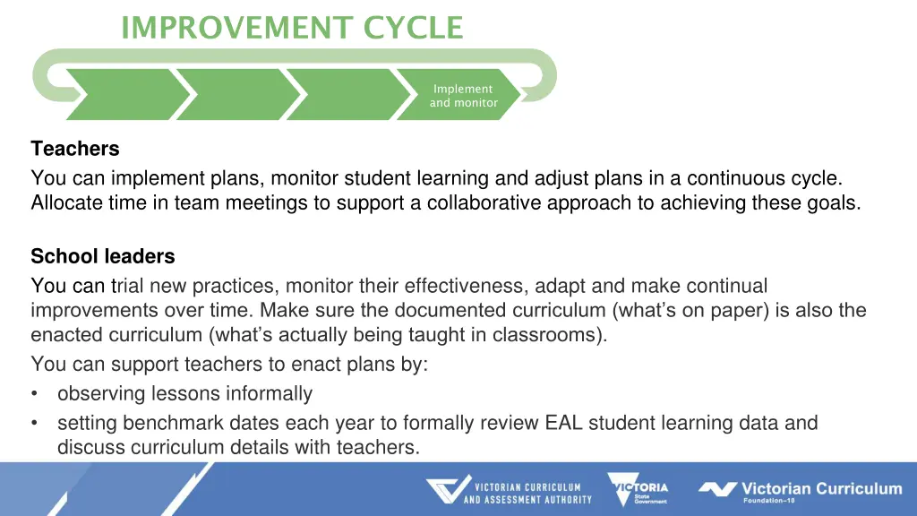 improvement cycle 9