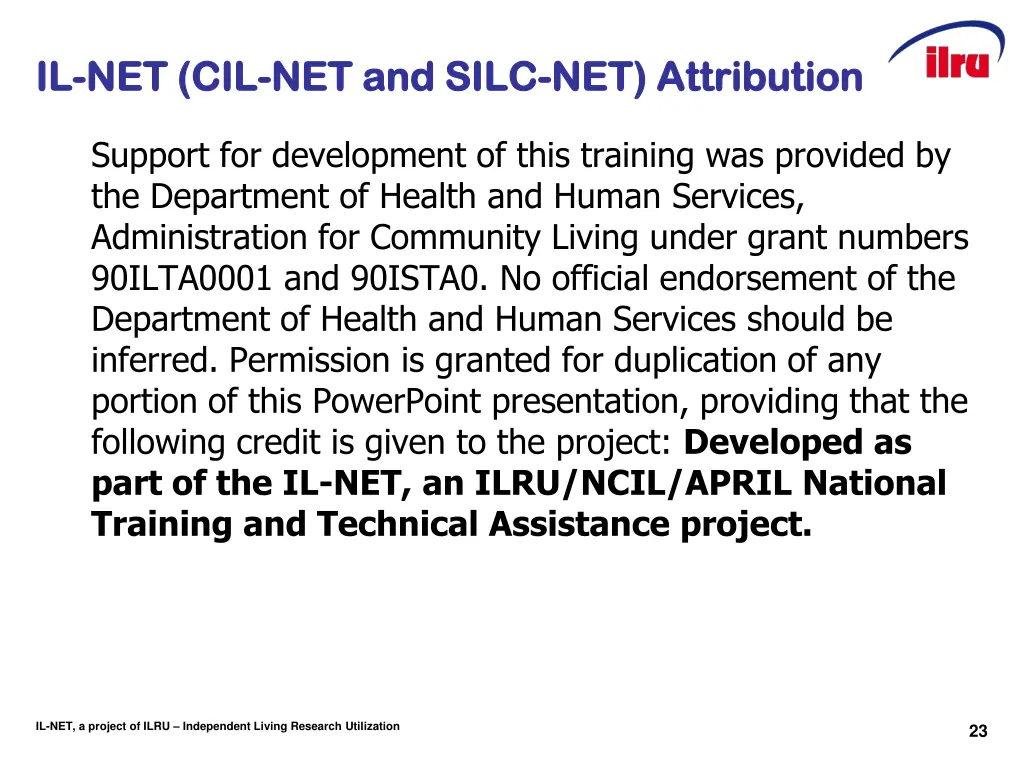 il il net cil net cil net and silc net and silc
