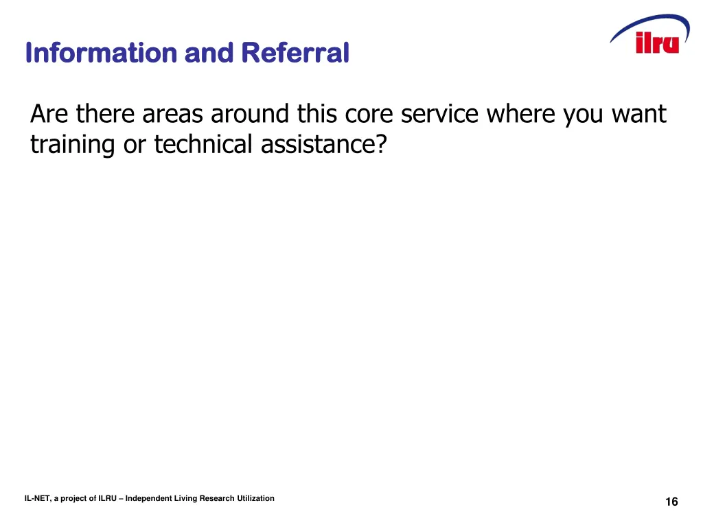 information and referral information and referral