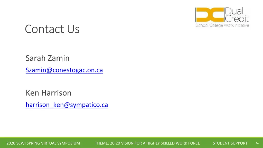 contact us