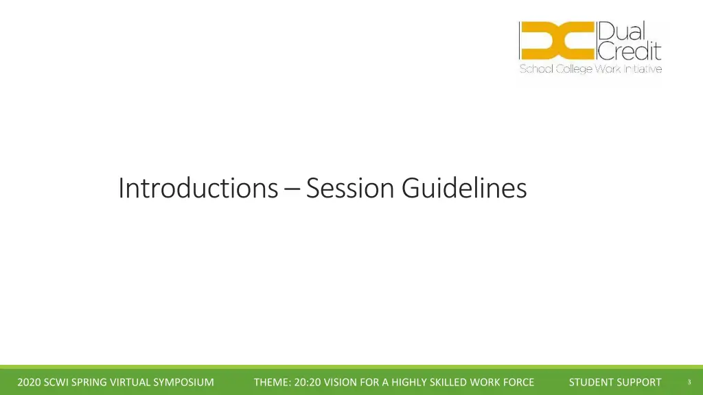 introductions session guidelines