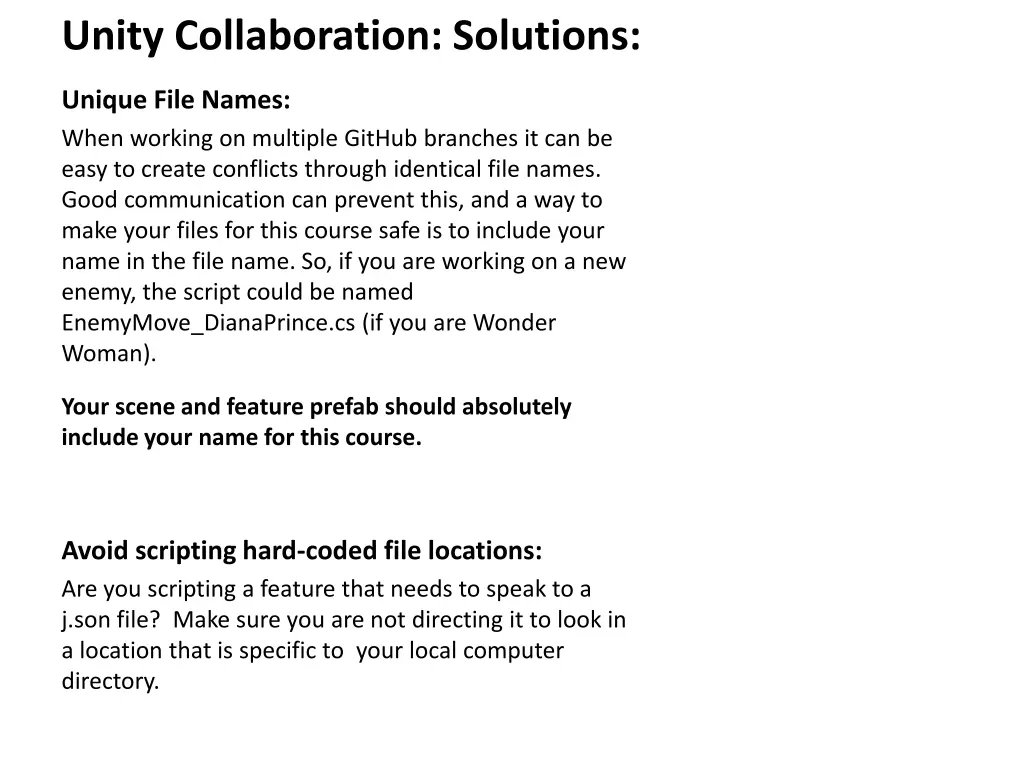 unity collaboration solutions